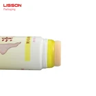 Cream Applicator 200ml Empty Depilatory Cream Tube Packaging With Soft Sponge Applicator