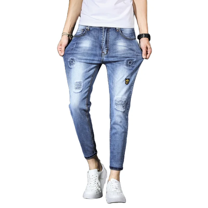 Pantalones Vaqueros Elásticos Para Hombre,Jeans Elásticos,Informales,Nuevos  - Buy Pantalones Vaqueros Personalizados,Pantalones Vaqueros Para Hombre,Pantalones  Vaqueros Product on Alibaba.com