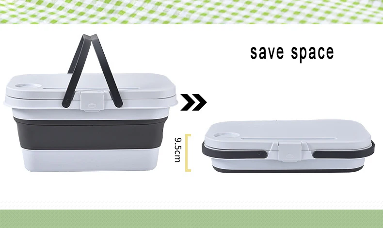 Picnic Basket Set 4 Person Folding Picnic Basket Picnic Basket Set