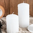 White Candle Candle Pillar Candles White Factory Direct Classic Handmade Wedding White Pillar Candle