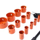Hole Hole Saw For Metal 75mm Bi Metal HSS M3 M42 Square Tube Hole Saw Kit For Wood Plastic Metal Cutting