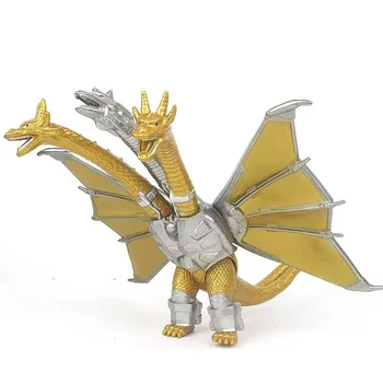 Godzilla vs Mecha King Ghidorah,Movable Joints King of The Monsters Action Figures Birthday Kid Gift