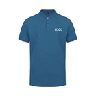Cotton High Quality Wholesale Designer Uniform 100 Cotton Plain Glof Mens Polo Shirts With Custom Logo