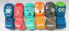 Kids Outdoor Winter Ski Mitten With Cartoon Pattern