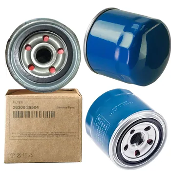 Free Sample Car Engine Parts 26300-21A00 26300-35504 Oil Filter