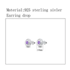 18k Gold Earrings Wholesale 18K Gold Plated Golden Stud Earrings Jewelry Yellow Zirconia Stud Earrings