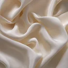 Floral Printed Ice Tie Dye Satin Silk Fabric 16mm Heavy 100% Pure Silk Charmeuse Silk Fabric For Dress