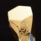 Crystal Crystal 2020 Hot Selling Award Crystal Metal Trophy For Music Souvenir