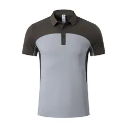 Wholesale Bulk Custom Patterns Summer Short Sleeve Sportswear Breathable Spandex Men Polo T Shirt With Buttons
