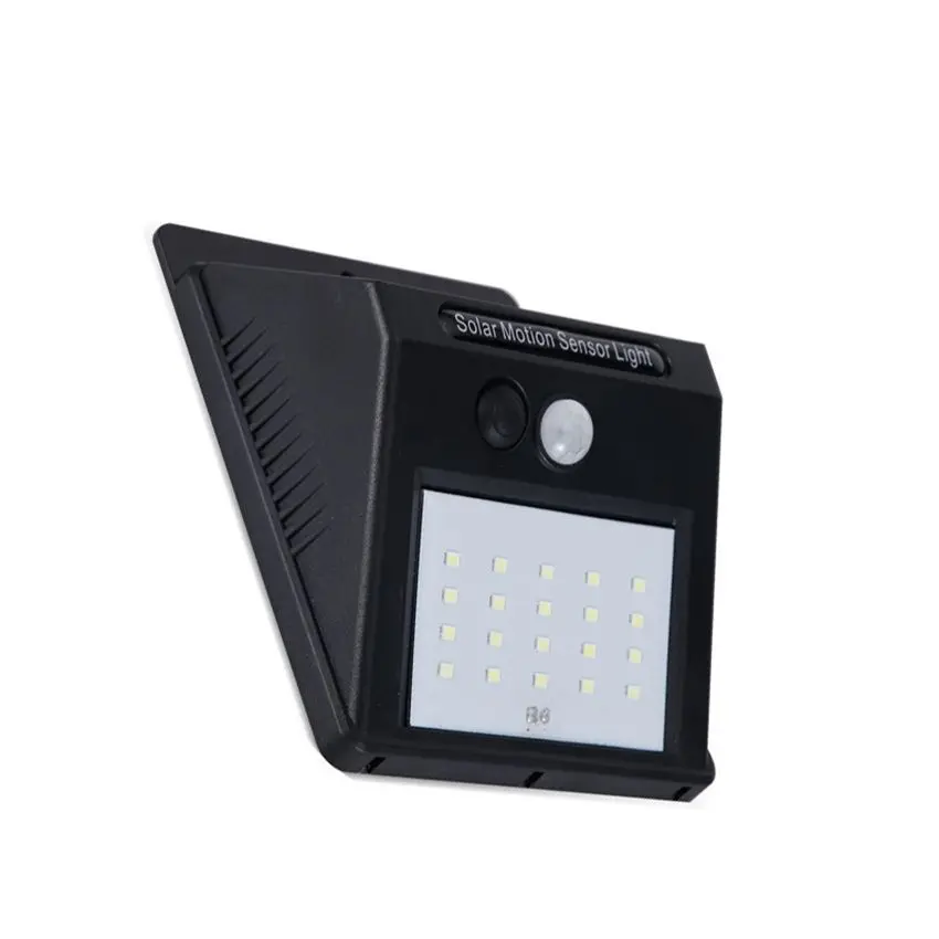 COYOLED Black Outdoor Wireless Solar Garden Lights IP65 luminaria Motion Sensor Light Led Wall Lamp Solar Wall Mounted Light