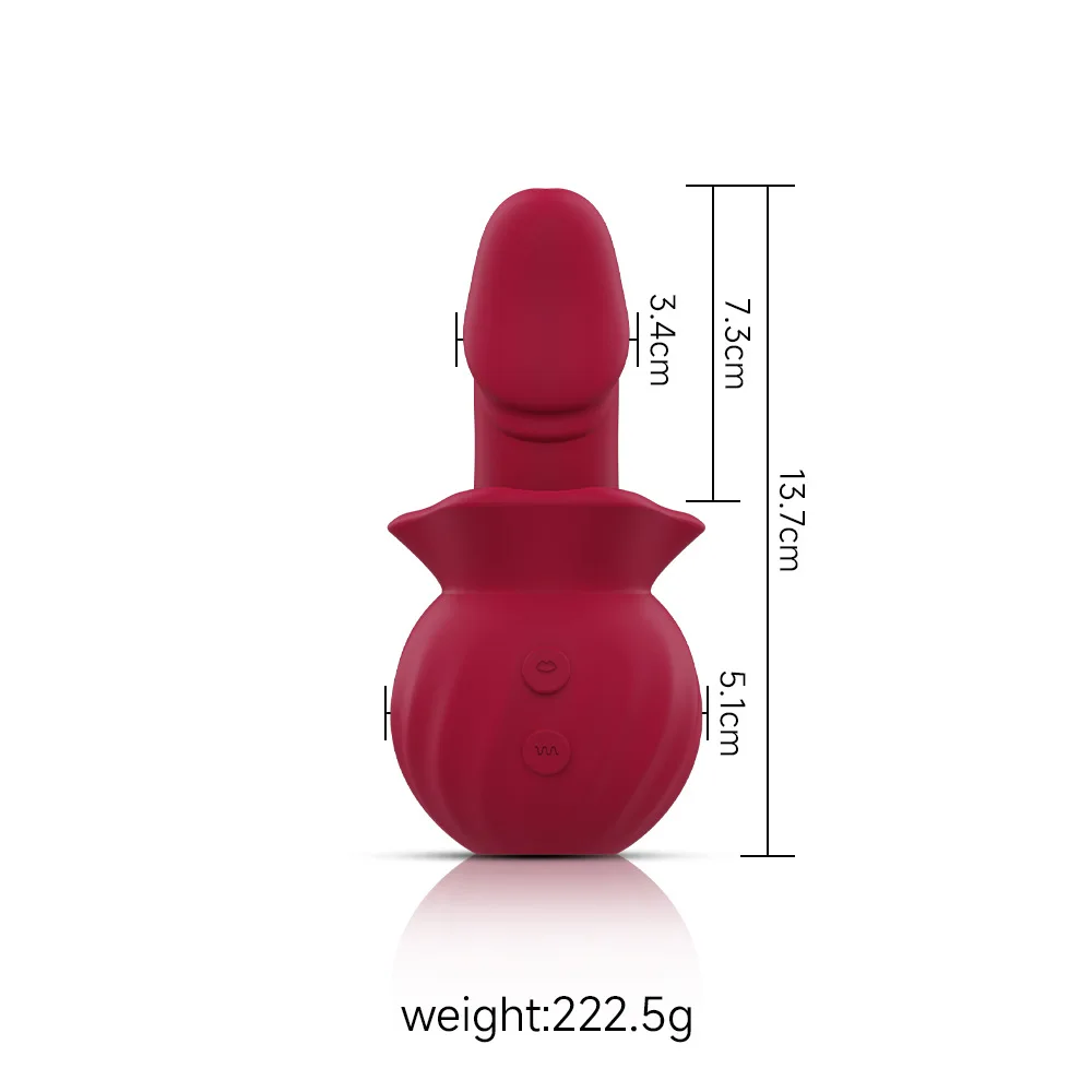 3-in-1 USB Powered Gspot Clitoral Vibrator with Sucking Dildo 3 Sucking 10 Wiggling 10 Vibrating Sex Toys for Women