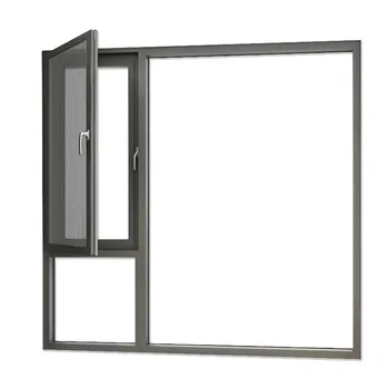 Aluminium Door  Finish hurricane impact folding sliding window Aluminium Casement Window For Home Design