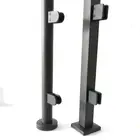 Superior Floor Weldable Superior Corrosion Resistance Hollow Floor Mounting Glass Balustrade Post