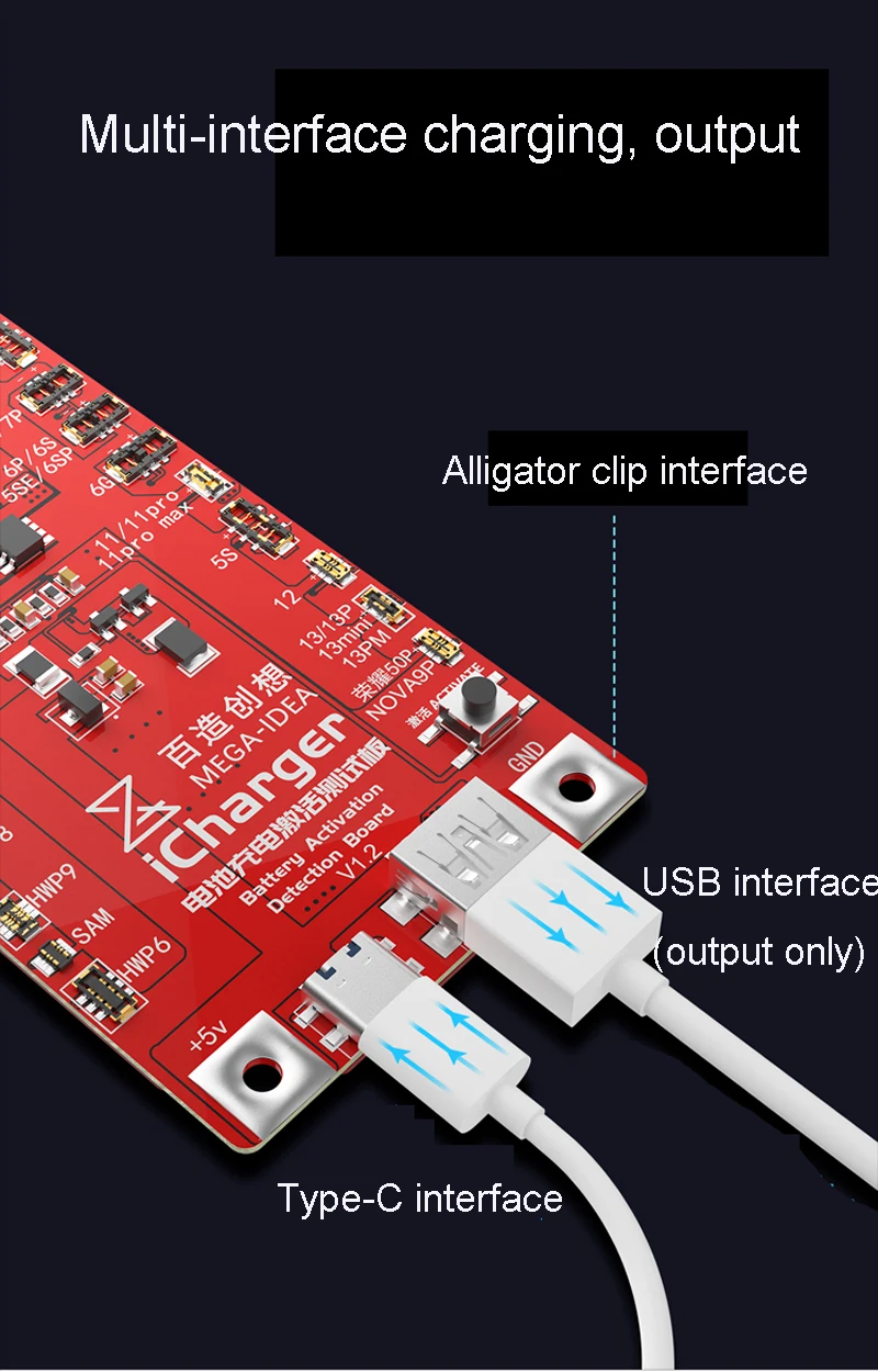 Qianli Megaidea Icharger Battery Charge Activation Test Board For