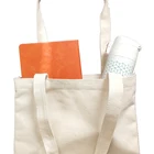 Strip Bags 21*30 Cm Cheap Made In China Double Strip Handle Shopping Blank Canvas Bags