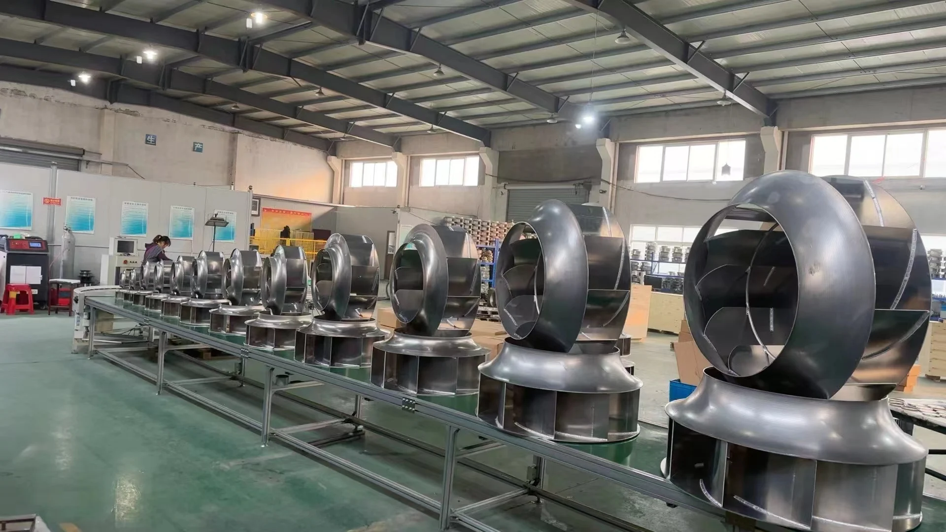 Backward Welded Centrifugal Impeller, 630mm - detail 16