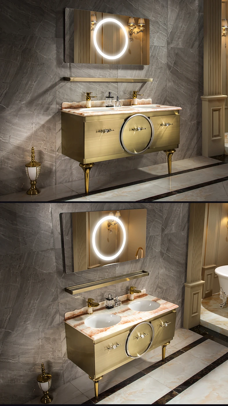 Bathroom Washbasin Simplicity Marble Bathroom Vanity Customized Light