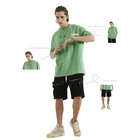 Shirts Plain Half Sleeve Loose Oversize T-shirt Casual Lifestyle Loose Oversized Fit Men T Shirts