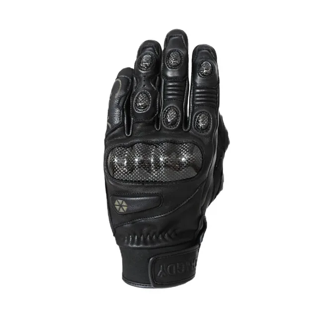 CNGDY Racing Gloves Impact-Resistant Touch Screen Function Breathable Leather Carbon Fiber Fall Protective Motorcycle gloves