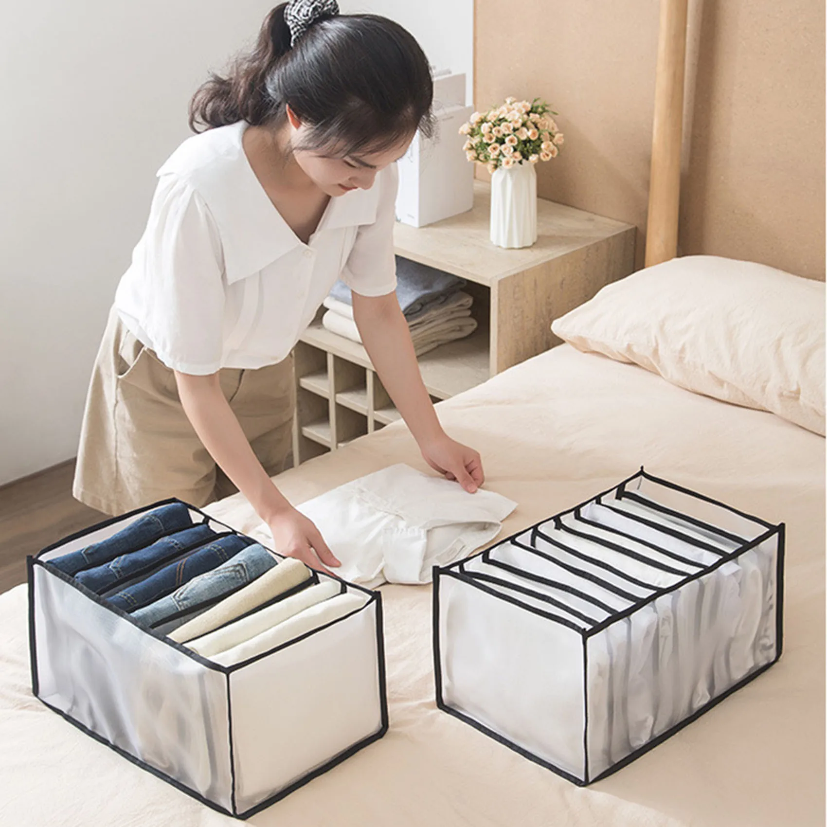 2023 Hot sell Wholesale T shirt Folding Board t Shirt Folder Clothes foldable Plastic fabric Laundry Room Clothes Organizer