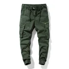 Pants Wholesale Custom Logo Spring Autumn New Multi-pocket Casual Cargo Men Pants Trousers