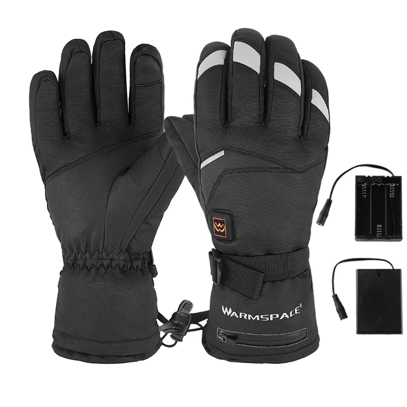 Hestra Heated Gloves Waterproof Power Heater Cold Weather Ski Gloves