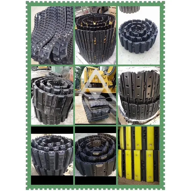 Hot Sale Pads Excavator Rubber Track Pad Shoe Steel Plate Sole For Construction Undercarriage Rubber(图9)