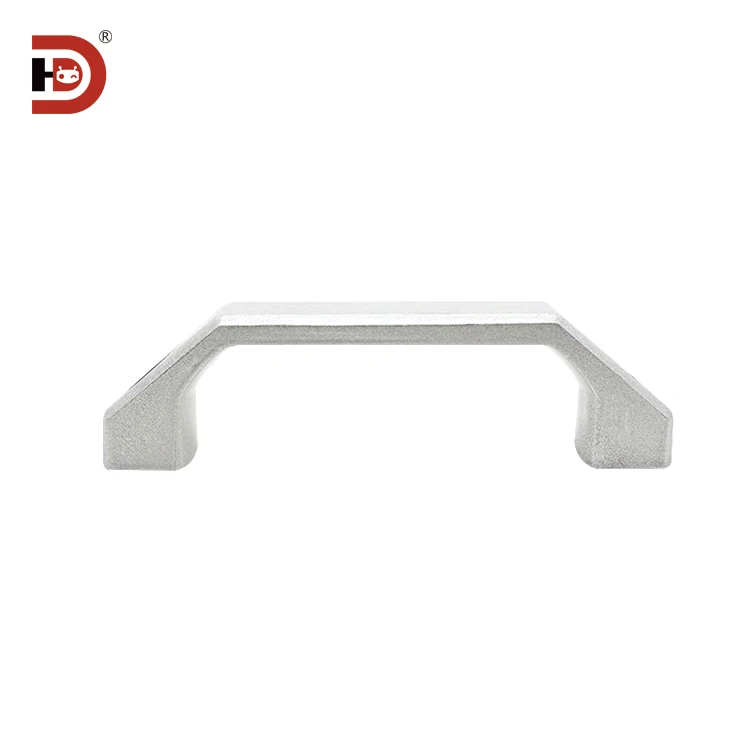 Aluminum Profile Accessories Cabinet Door Plastic square Handle/nylon Alloy Door Handle/drawer Buckle Hole Distance 90 120 180 factory