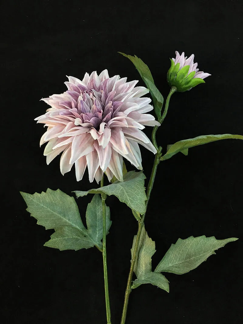 Senmasine High Quality Real Touch Dahlia Autumn Color High Simulation