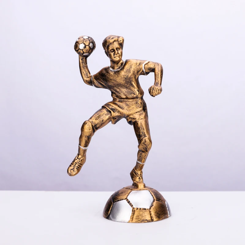 product new arrive various designs sports resin trophy basketball football award for custom logo etching-35