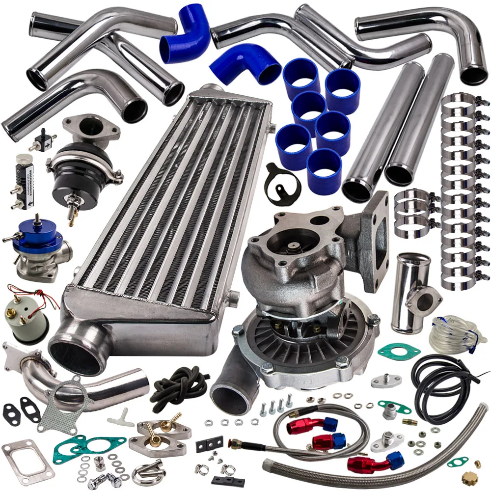 Parts & Accessories Stage 1 T3/T4 Hybrid Turbocharger Kit T3 T4 Turbo