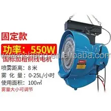 Electric Centrifugal Mist Fan, 20", Wall - detail 30