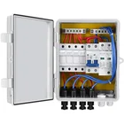 Factory Pv Combiner Box Dc 1-4 String 1000v 1200V Pv Array Combiner Box For Solar Panel Power System