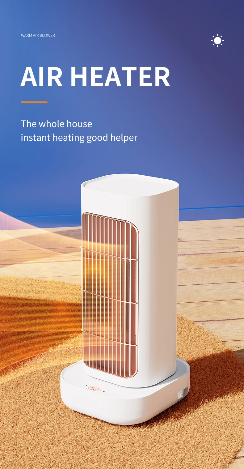 Mini Air Conditioner, Portable, 1200W, PTC - detail 2