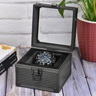 Watch Case Aluminum Watch Gift Box Aluminum Watch Case For A Large Watch 65mm