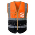 Vest New Listing Custom Made Grass Green Safety Reflective Vest With Fast Drying