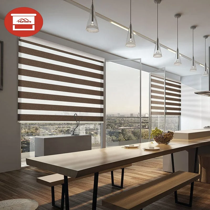 blackout linen blinds