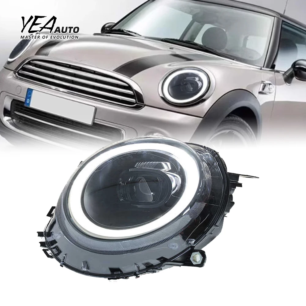 product car accessories auto lighting led head light led for bmw mini cooper r55 r56 r57 headlights 2007 2013 front light714-4