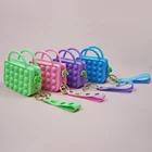 Bags 2022 Popular Trendy Cute Mini Silicone Bubble Poppit Up Women Hand Bags Stock Handbag