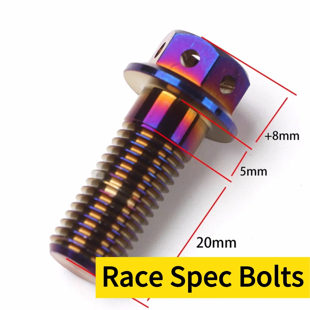 Wholesale Ultra Strong M6 M8 M10 Colored Titanium Racing Motorcycles