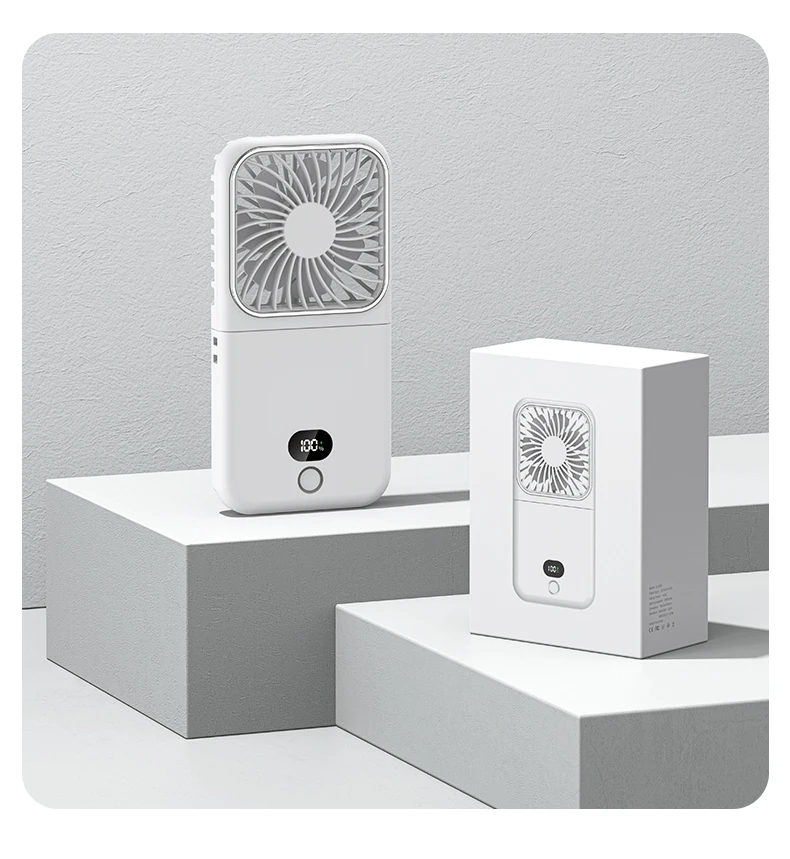Wearable Neck Hanging Fan, Portable, USB - detail 28