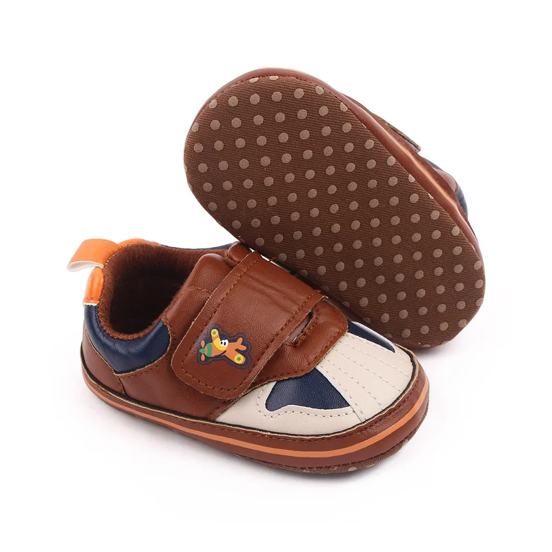 Spring and Autumn New Cartoon Animal Baby Shell Head Indoor Soft Sole Baby Leisure Toddler Shoes factory