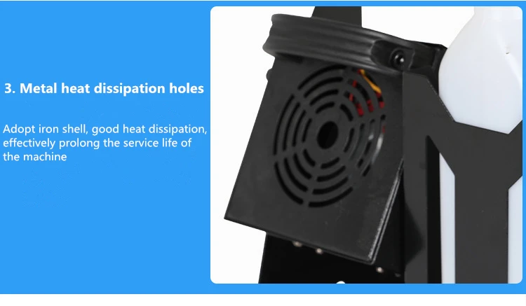 Christmas Stage Snowflake Making Machine Field Remote Control Snow-making Equipment 180 Degree Jet Snow Machine