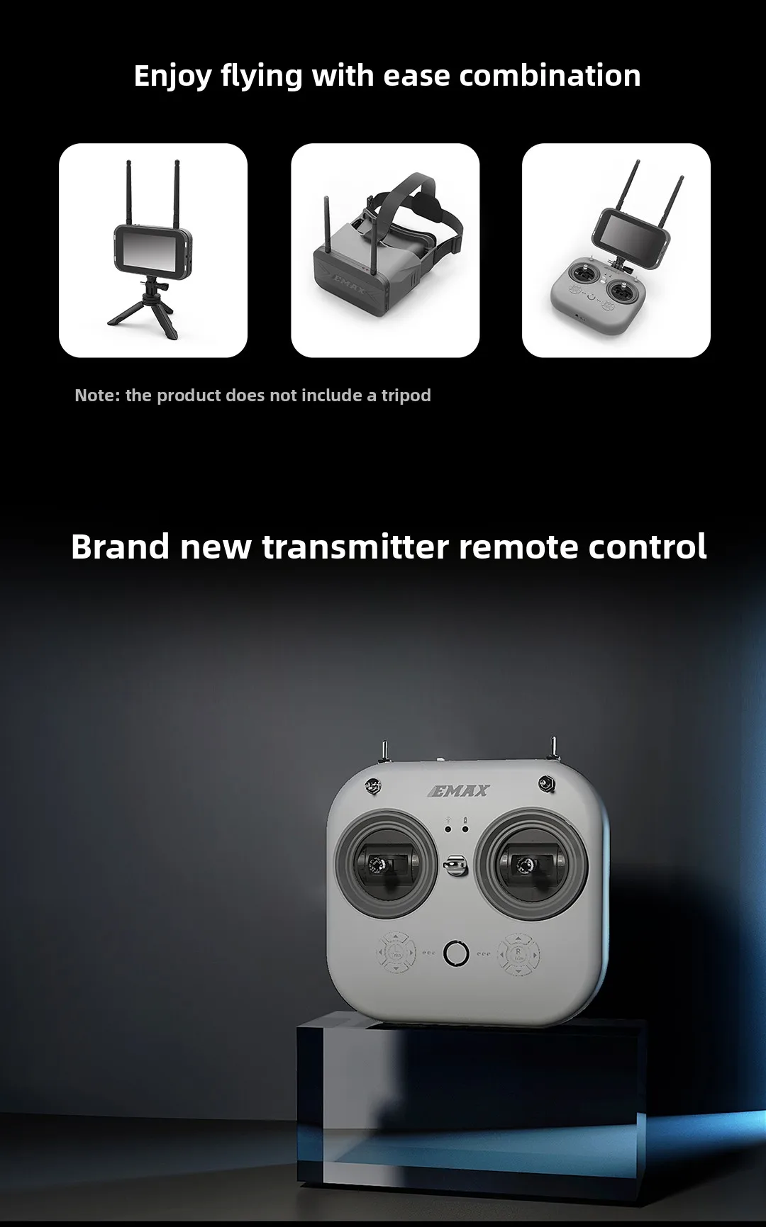 EMAX Tinyhawk III 1-2s Freestyle Sport Drone Fpv Rtf Full Kit Drones for Fvp Racing Racer Drone with Fpv Goggles and Controller Heaf3cef8724b4718af5d254e7527f538x