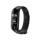 New Electronic Product 2021 0.96 Inch Sport Watch Blood Pressure Heart Rate Monitor M3 Band