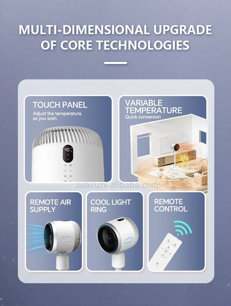 Portable Plastic Air Cooler, Electric - detail 4