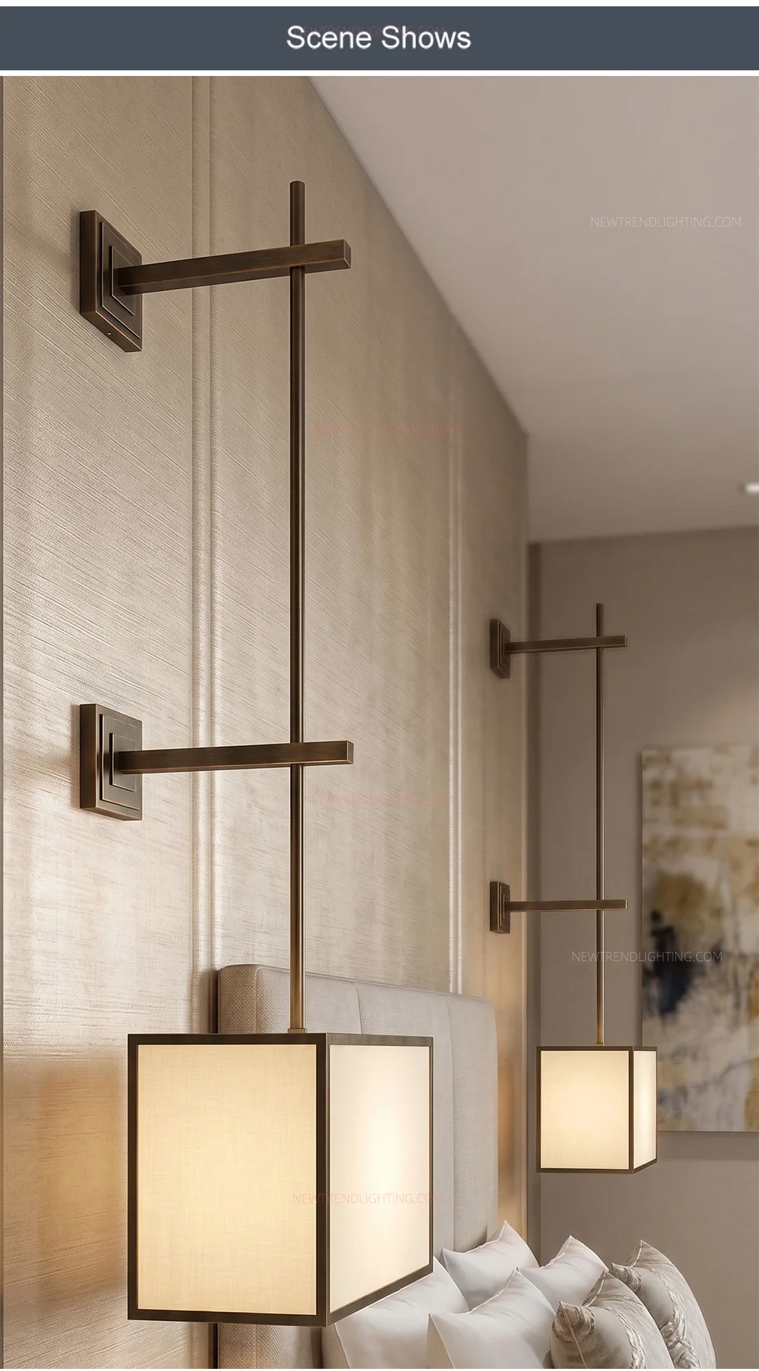 cpl 505 bespoke led wall sconce commercial accent lighting for hotel corridor guest room-5