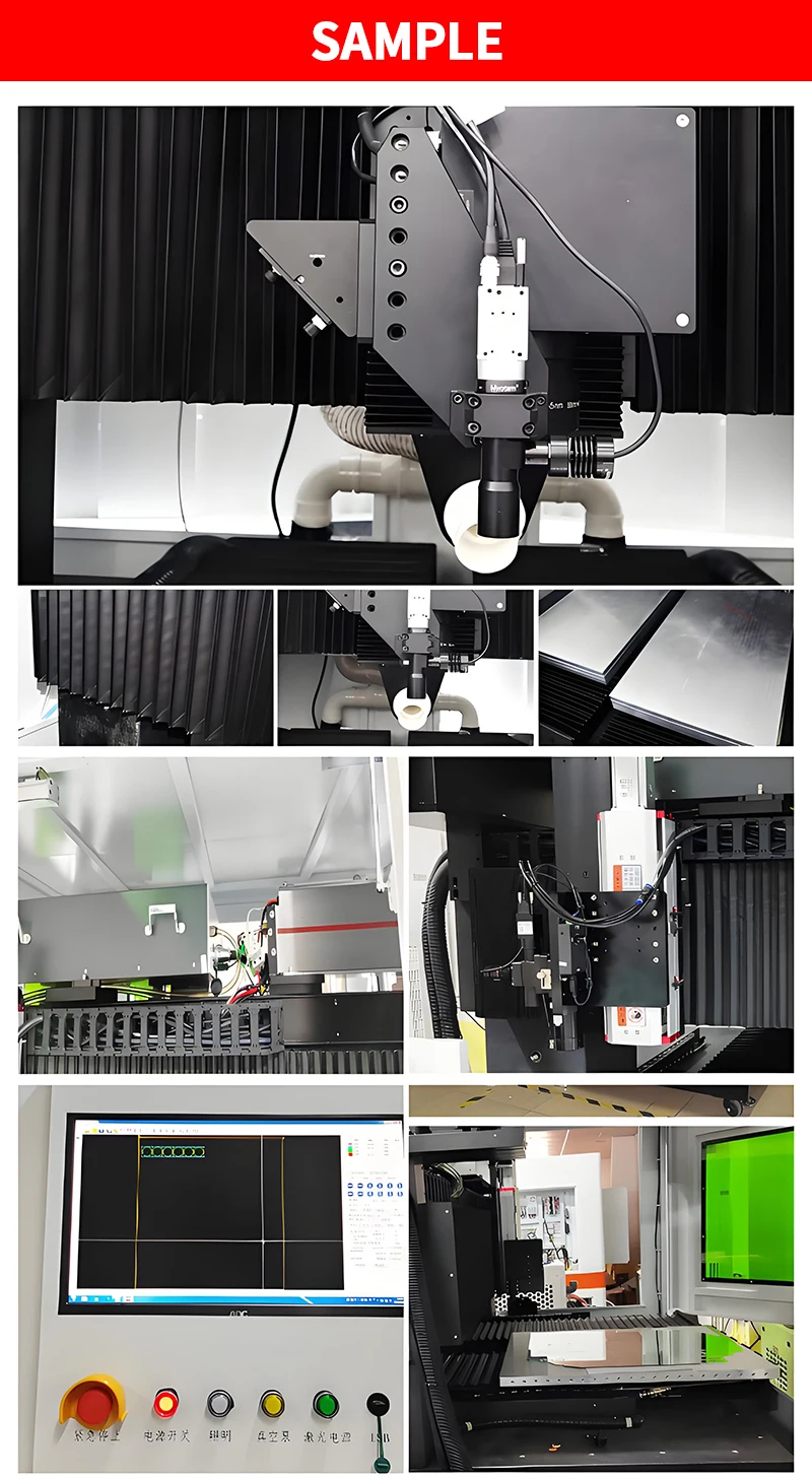 Automatic Large Size Glass Laser Cutting Machine Hiwin Picosecond Infrared for Tempered Laminated Car Mobile Glass AI BMP PLT