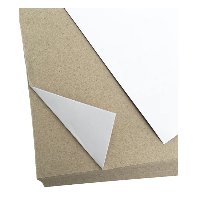 Customized Shape Duplex Board Paper with 170~500 GSM and 0.2mm~0.54mm Thickness for Anti-Curl Packaging Applications
