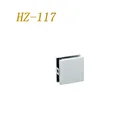 Alloy Clip 0 Degree Zinc Alloy Glass Door Clamp Conner Clip 43mm Or 45mm Or 50mm Size Glass Clip